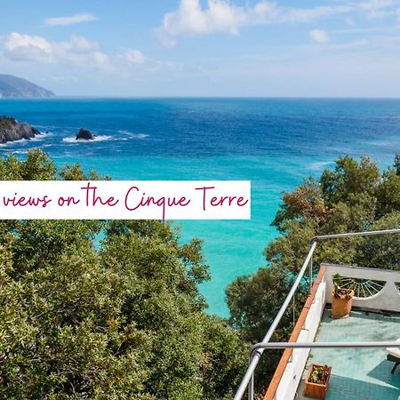 Villa Tanca With Ac, Terrace And Views Monterosso al Mare Luaran gambar