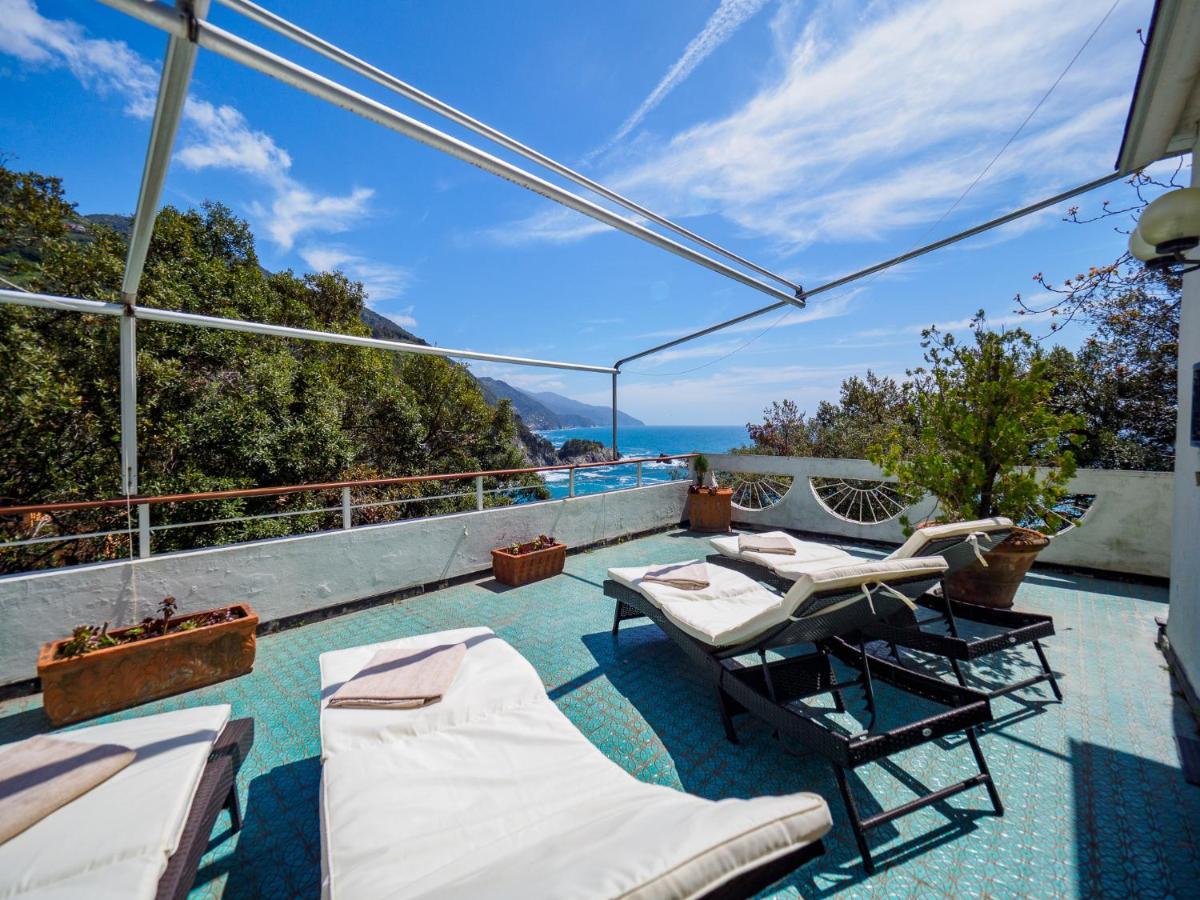 Villa Tanca With Ac, Terrace And Views Monterosso al Mare Luaran gambar